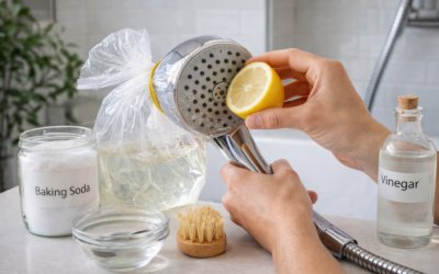 Så rengör du ditt duschmunstycke enkelt och effektivt